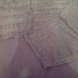 New York & Company Cowl Neck short sleeve sweater